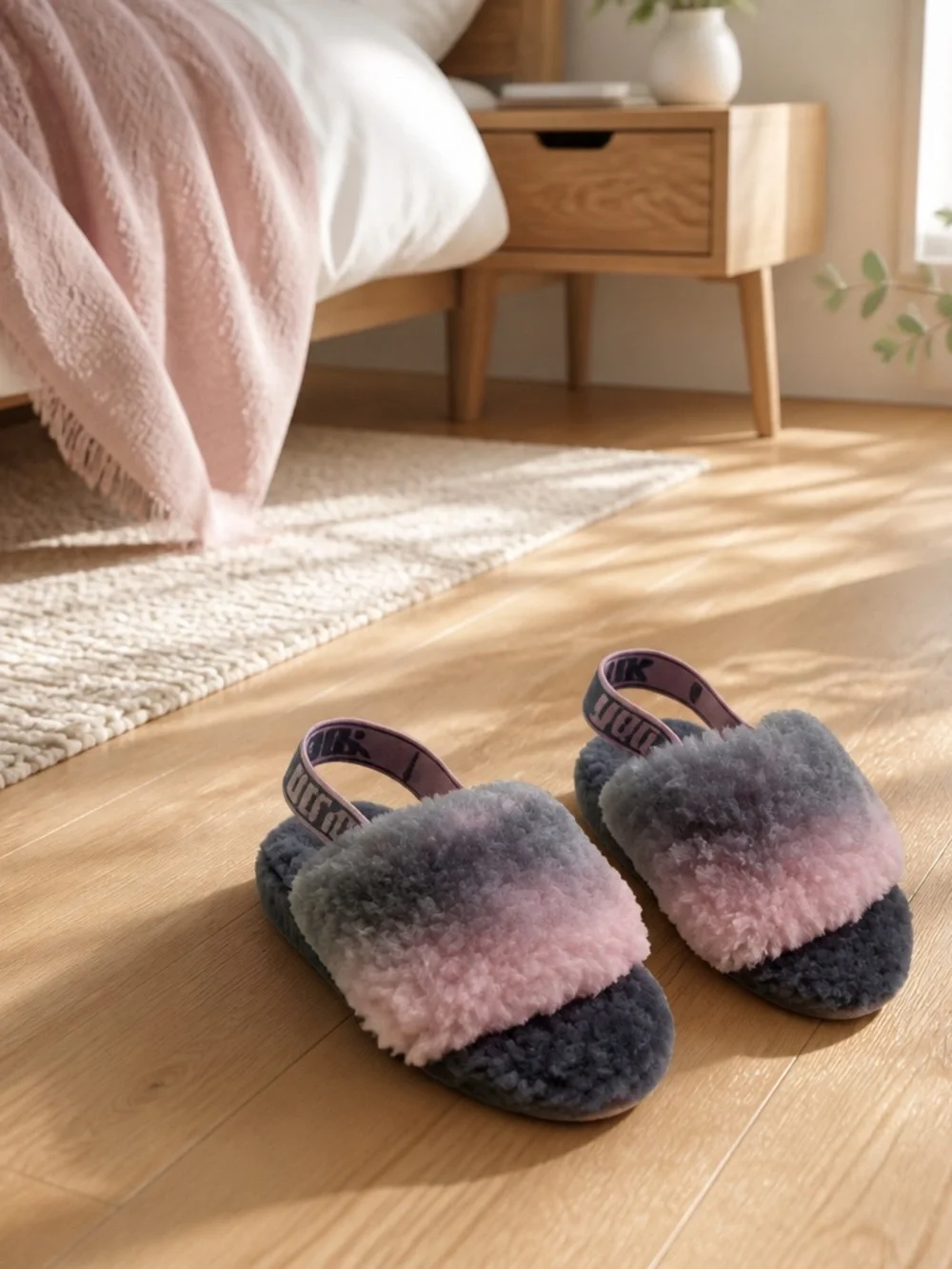 UGG plush shearling
